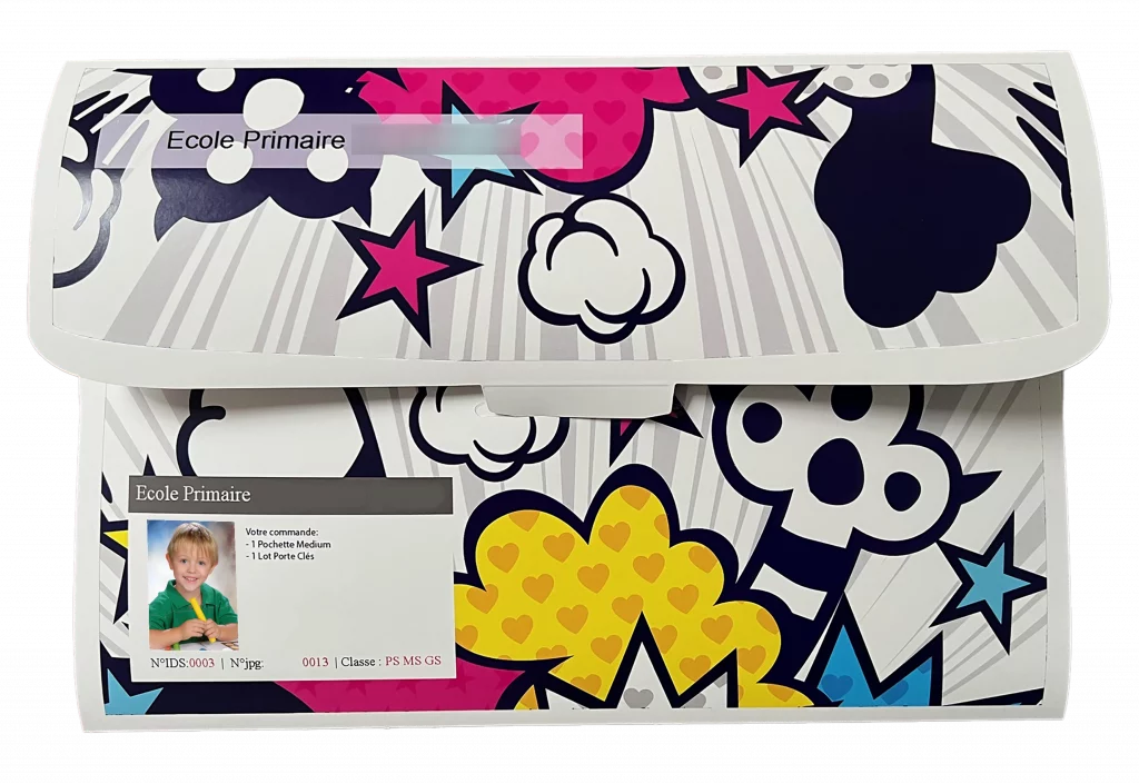 POCHETTE POUR PHOTOS SCOLAIRES
